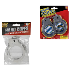 Plastic Hand Cuffs Playset with 2 Keys